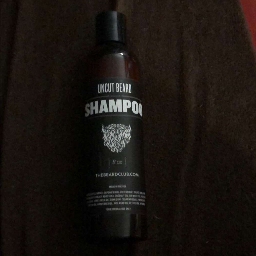 Uncut beard shampoo